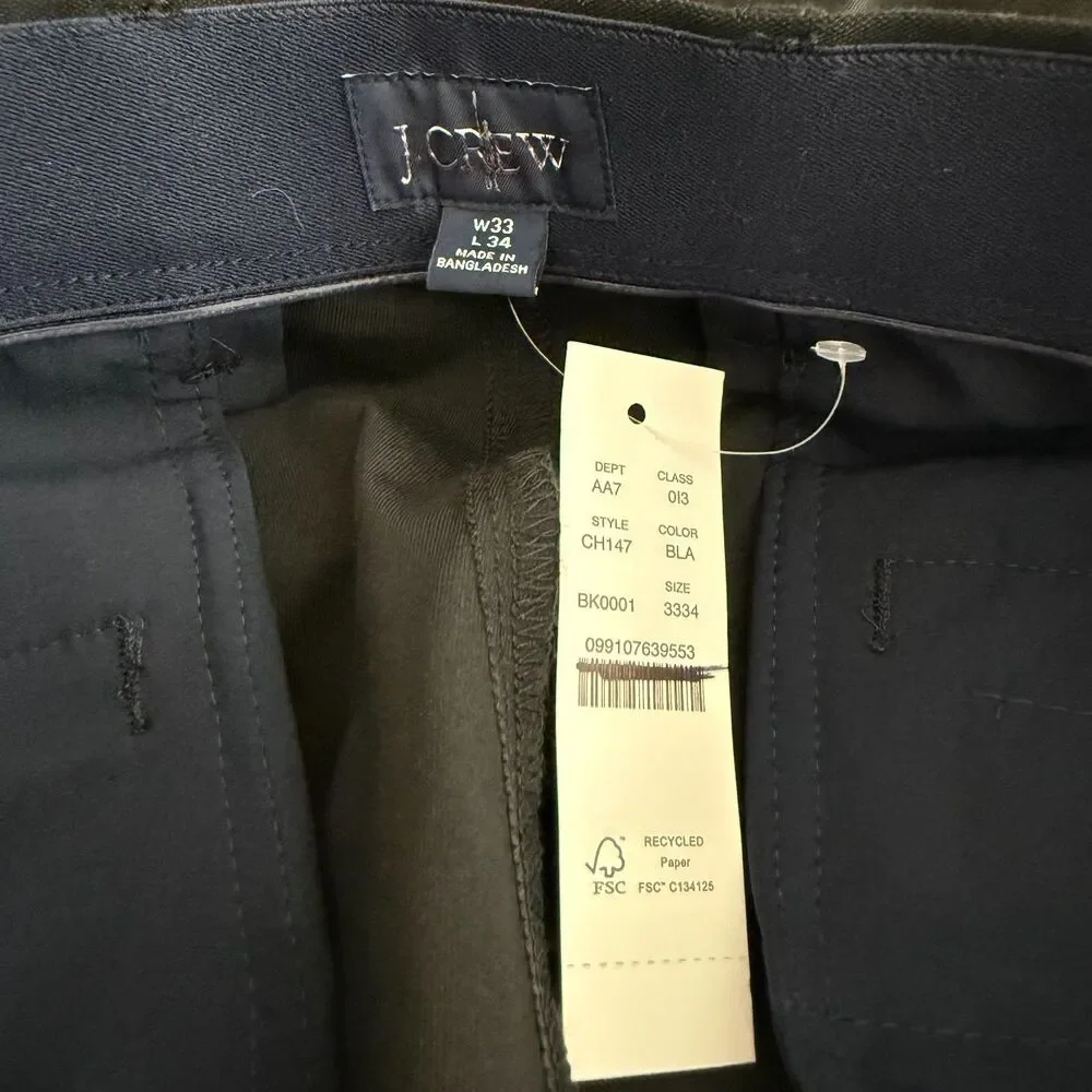 J. Crew size 33x34